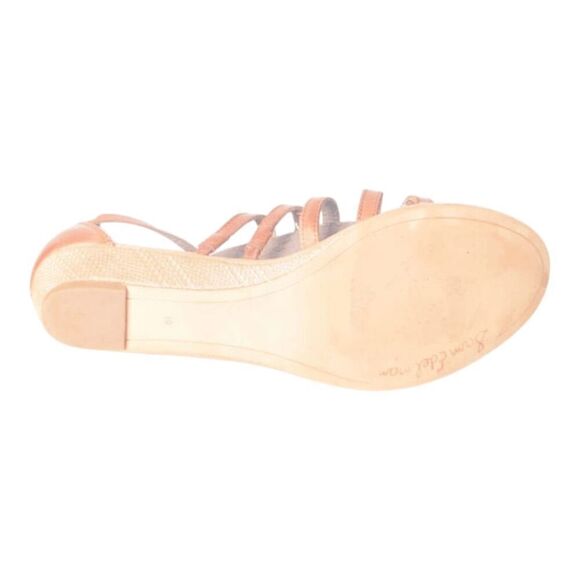 SAM EDELMAN Donna Gladiator Mini Wedge Sandal Size 10M - Picture 7 of 8